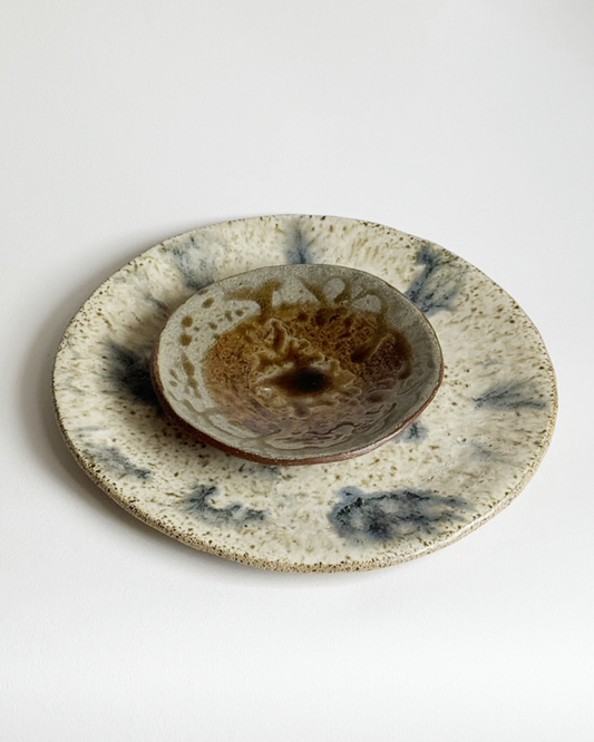 Earth Crackle Saucer